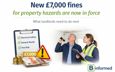 New £7,000 fines for property hazards are now in force — what you need to do
